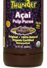 Load image into Gallery viewer, Potent Detox 20,000 Orac units per serving - Organic and Kosher Certified PURE Açai Berry Pulp Puree Liquid.  Great immunity support!
