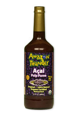 Load image into Gallery viewer, Potent Detox 20,000 Orac units per serving - Organic and Kosher Certified PURE Açai Berry Pulp Puree Liquid.  Great immunity support!
